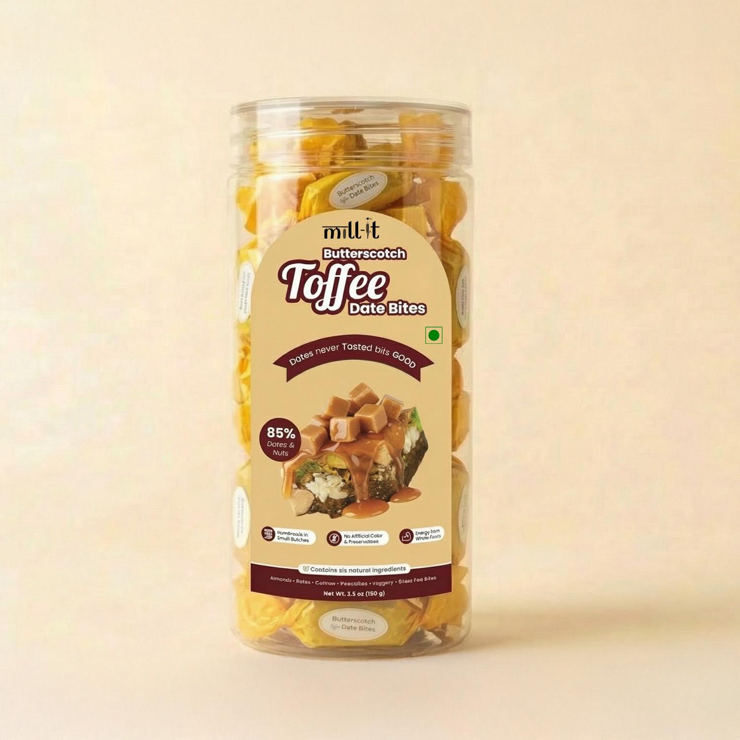 Butter Scotch Toffee Date Bites