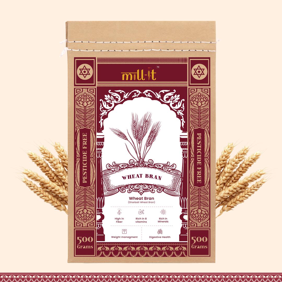Sharbati Wheat Bran - 500gm