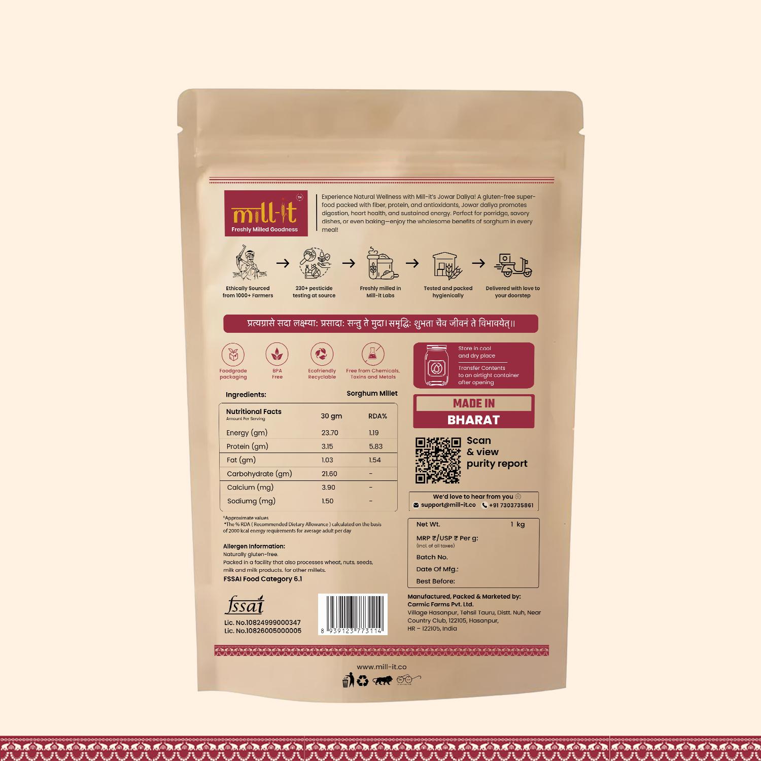 Jowar Daliya