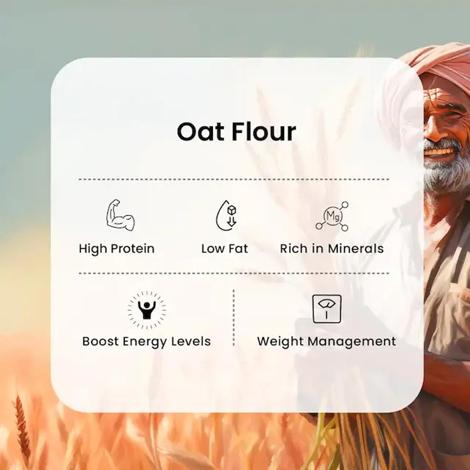 Oats Atta - 1 kg thumbnail 4