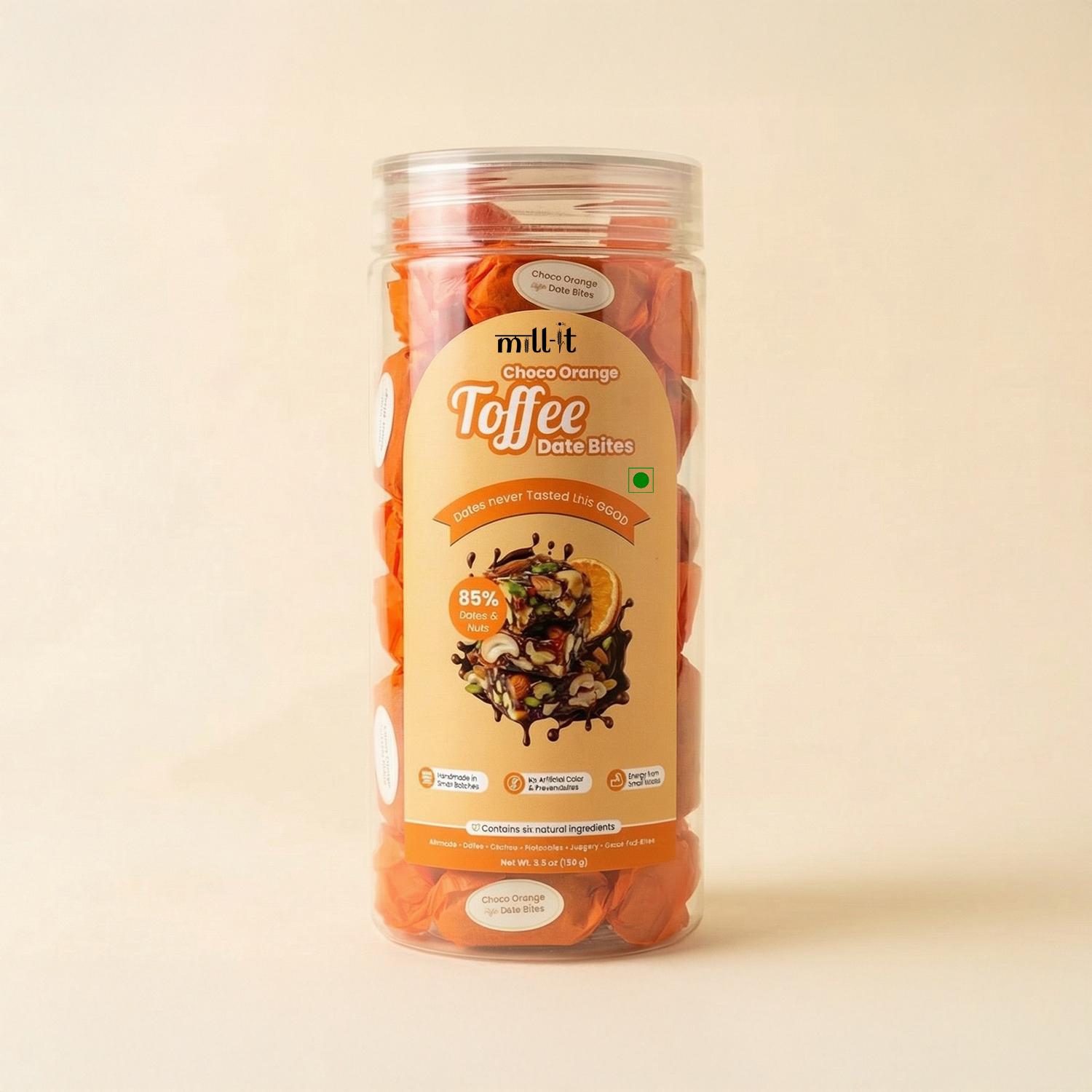 Toffee Date Bites - Choco Orange
