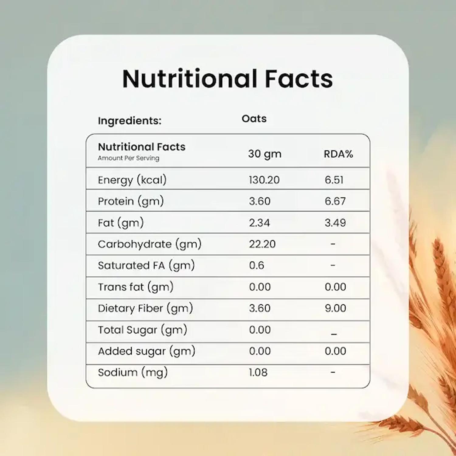 Oats Atta - 1 kg thumbnail 3