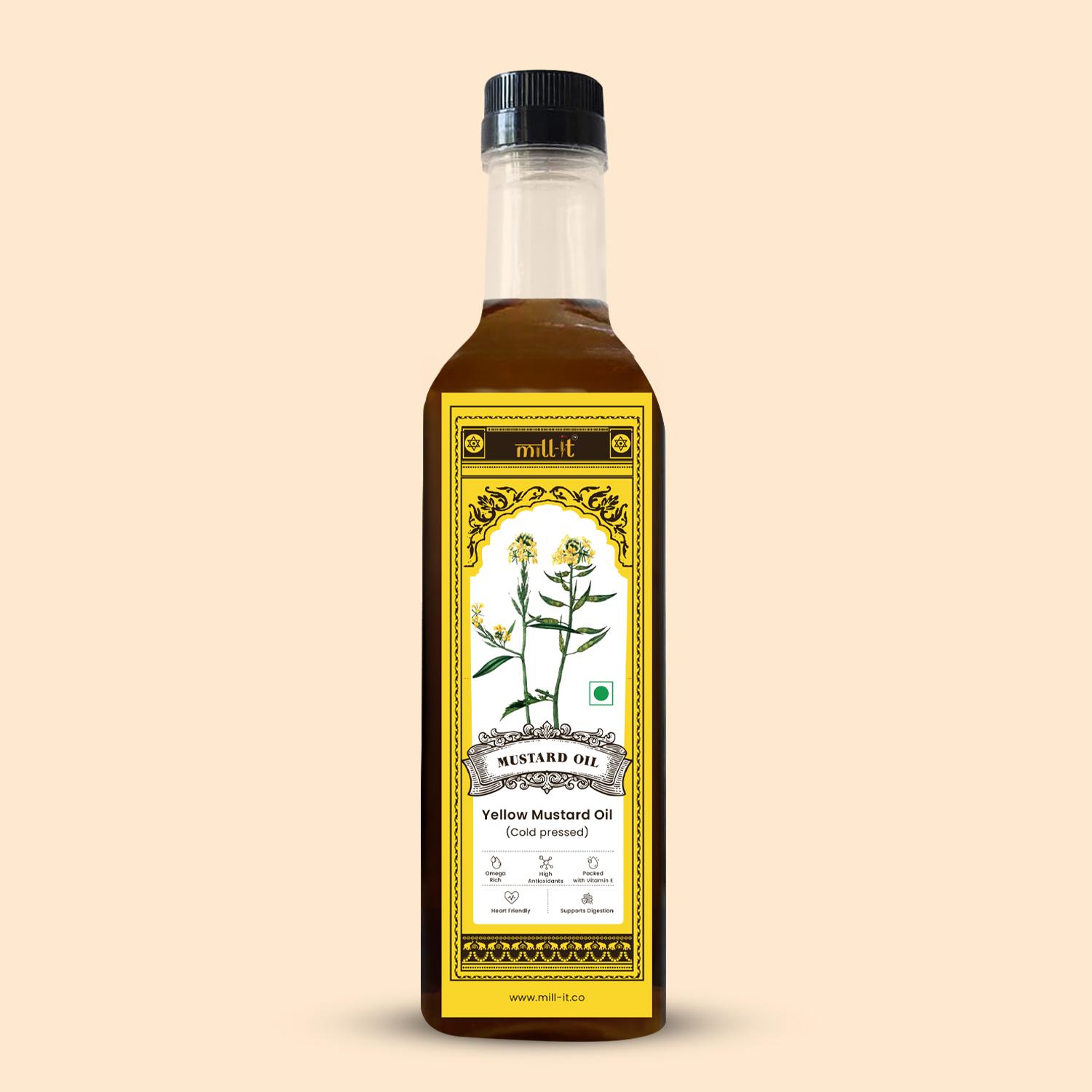 Cold - Pressed Yellow Mustard Cooking Oil thumbnail 2