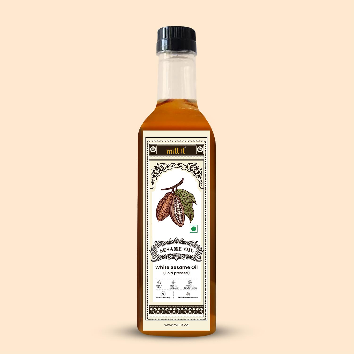 Cold - Pressed Sesame Cooking Oil thumbnail 2