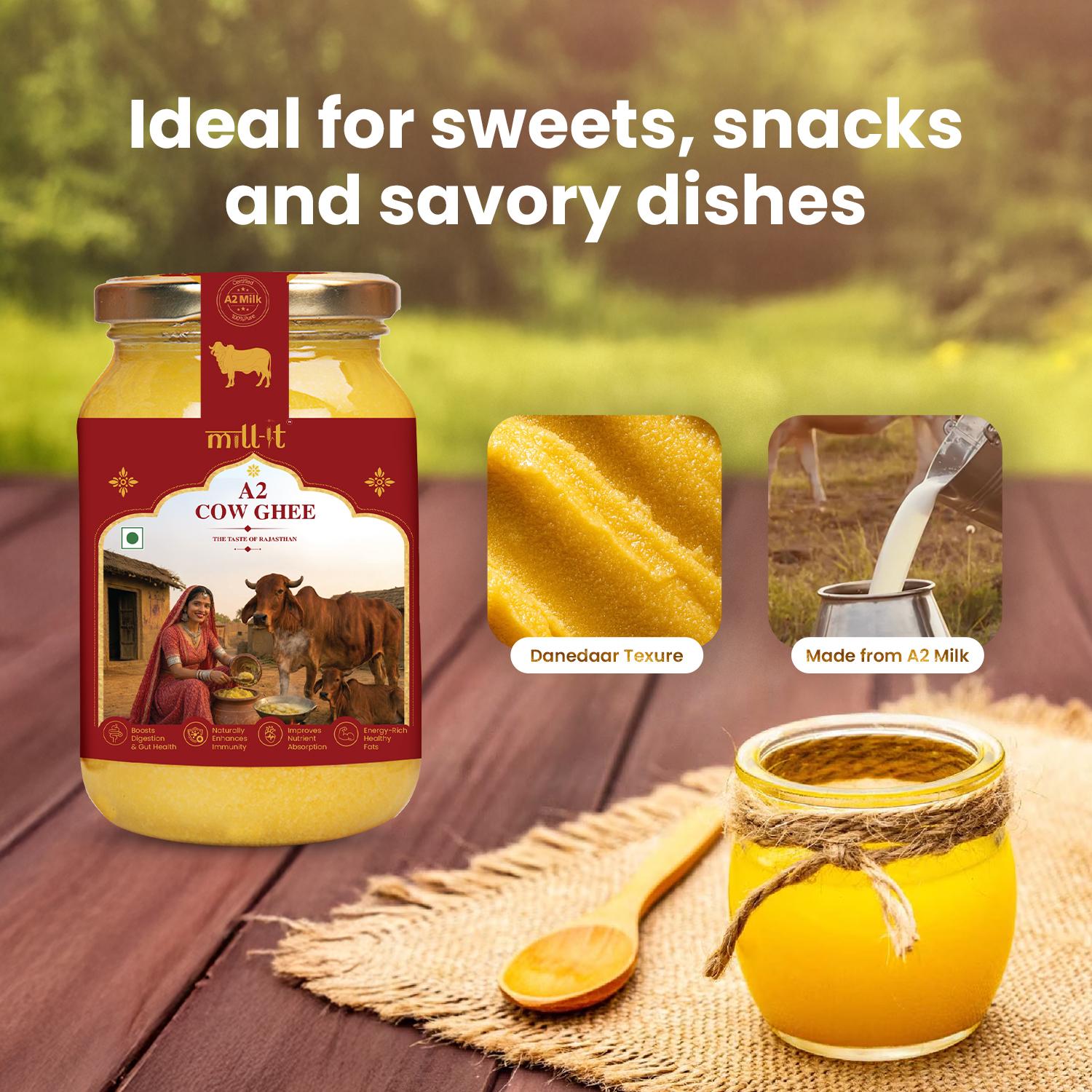 Free 100 Gms Ghewar on 1ltr A2 Ghee thumbnail 5