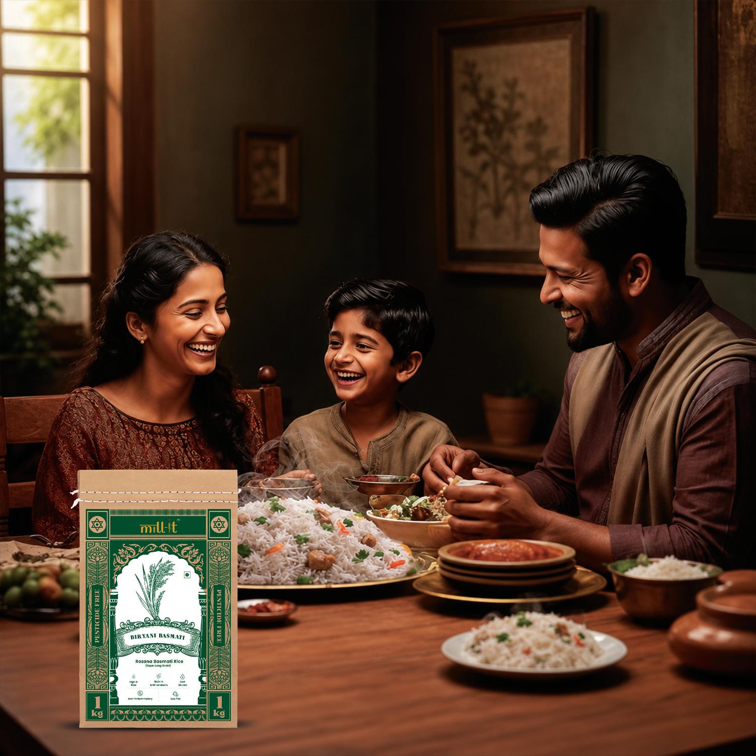 Royal Biryani Basmati Rice - 1 kg thumbnail 7