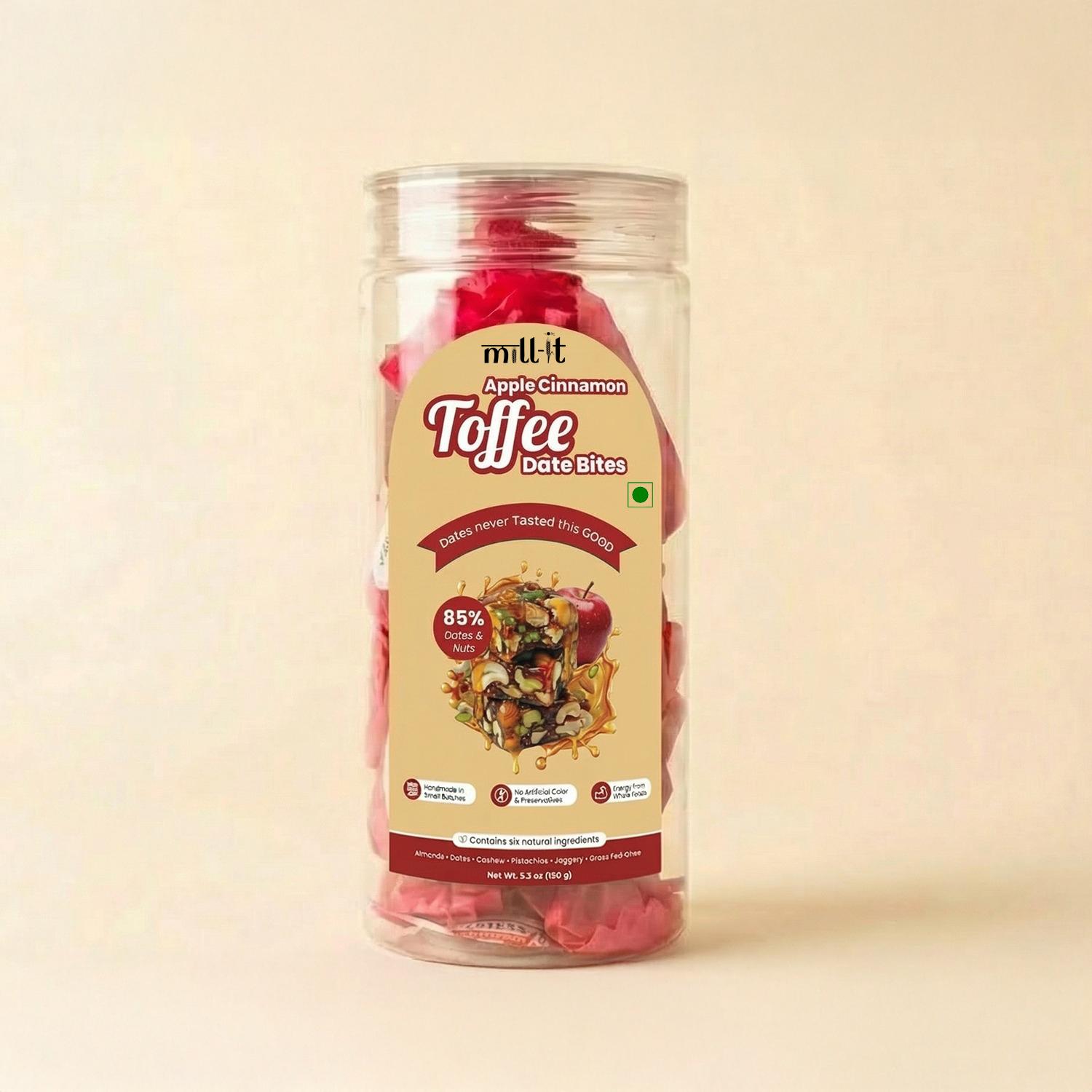 Apple Pie Toffee Date Bites