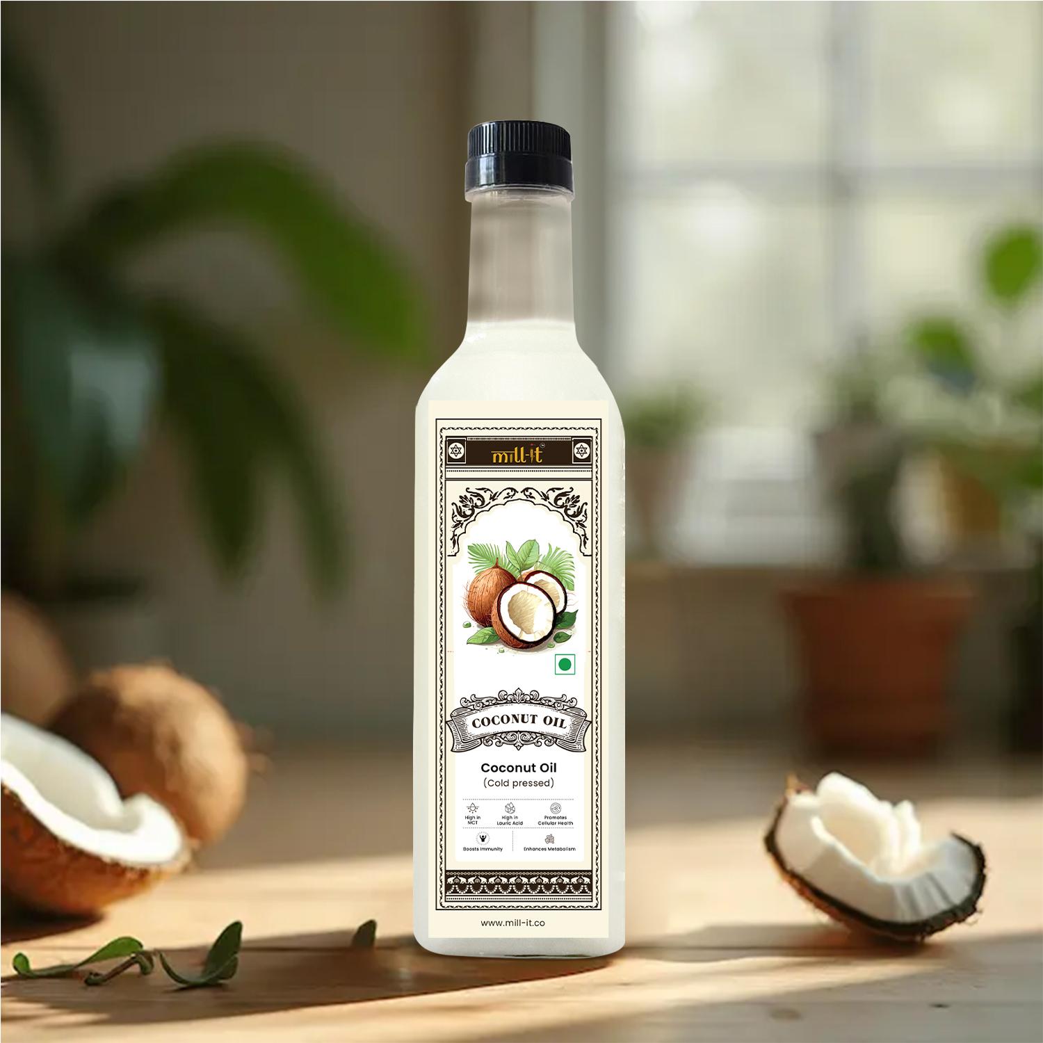 Cold - Pressed Coconut Cooking Oil
