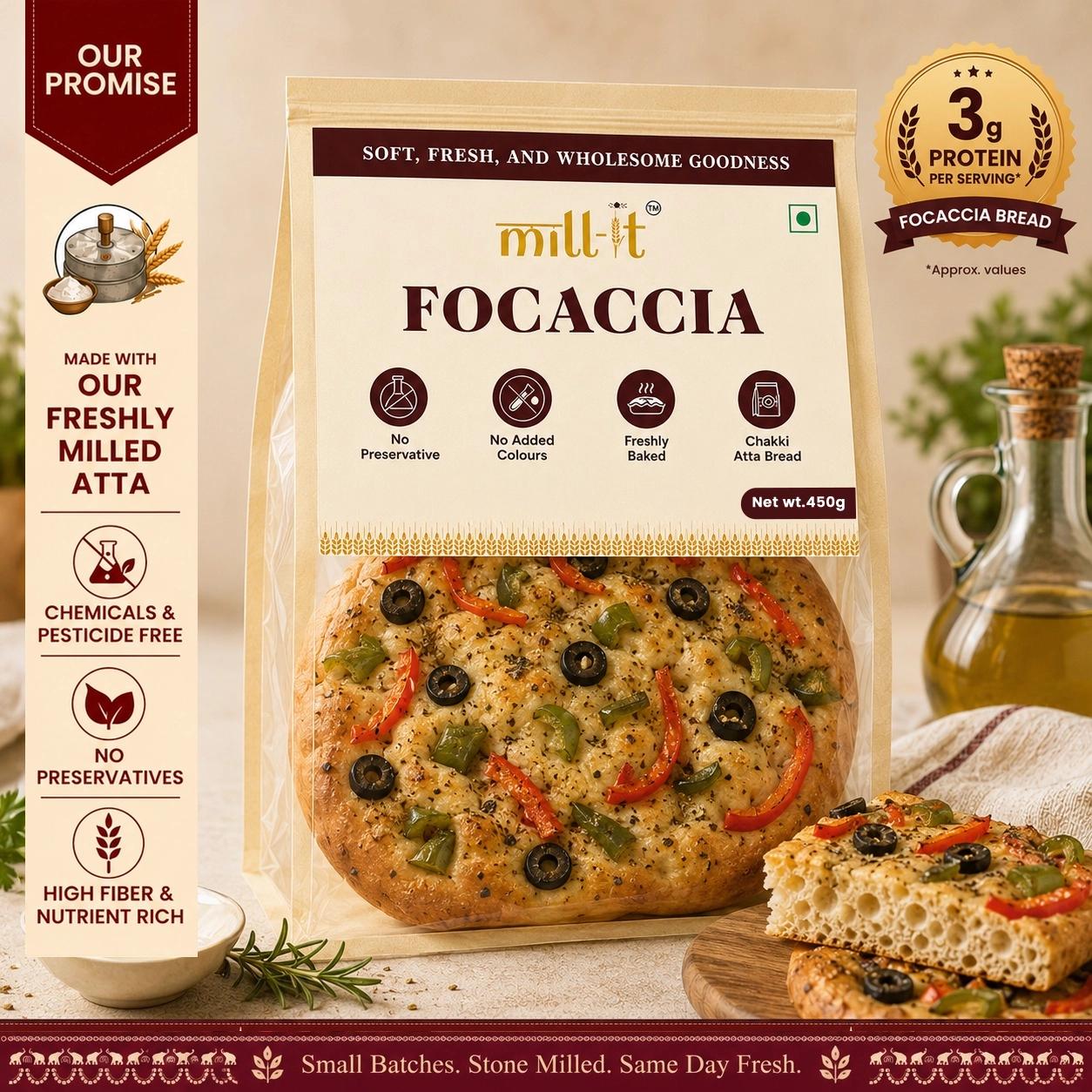 Freshly Baked Focaccia Bread