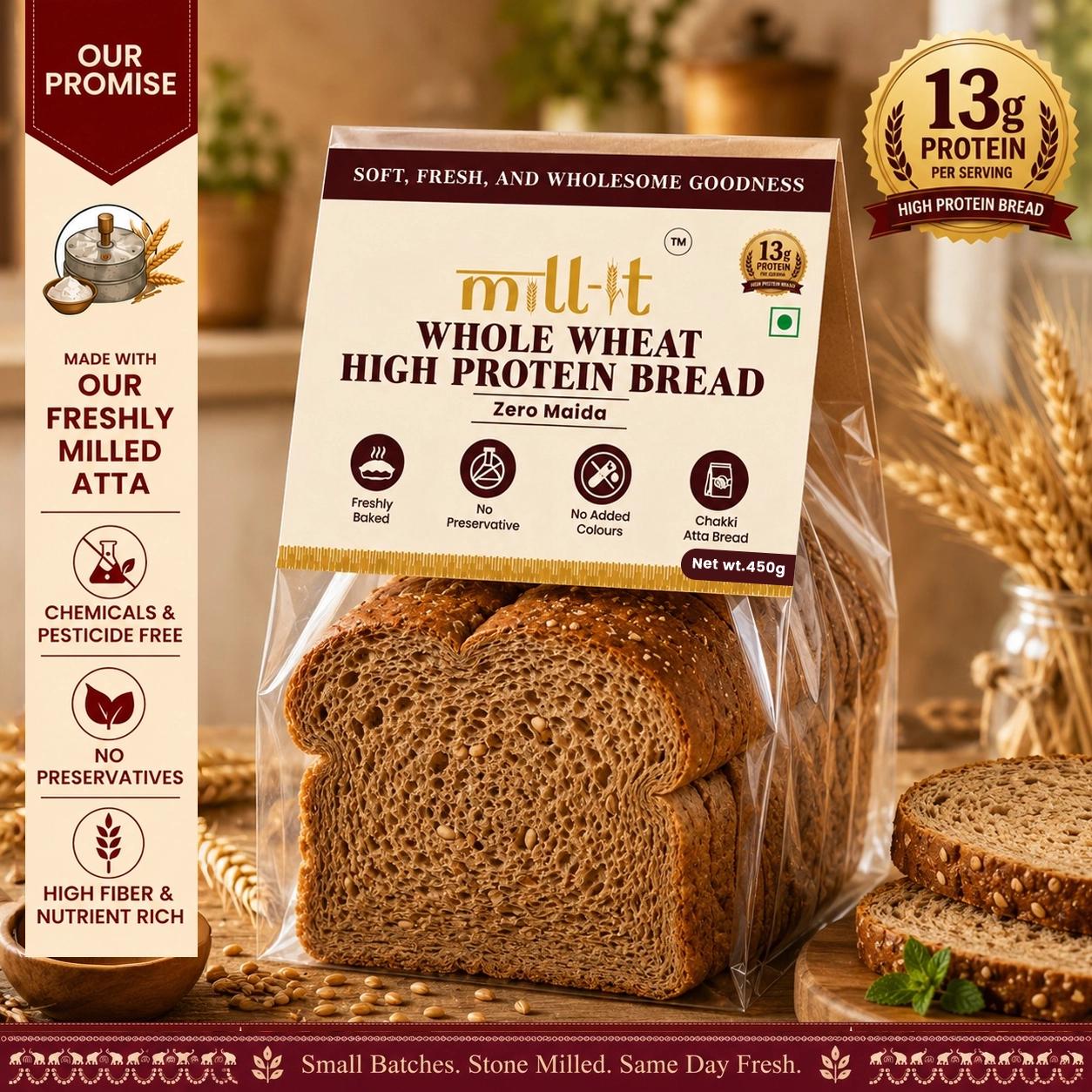 High Protein Bread