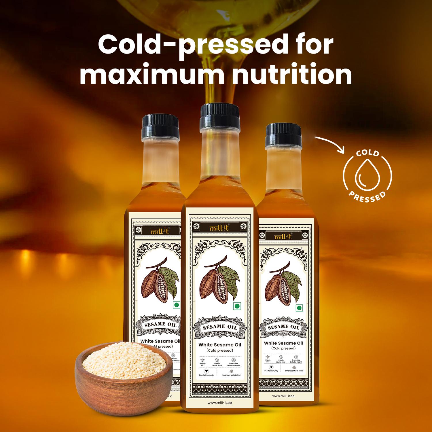 Cold - Pressed Sesame Cooking Oil thumbnail 5
