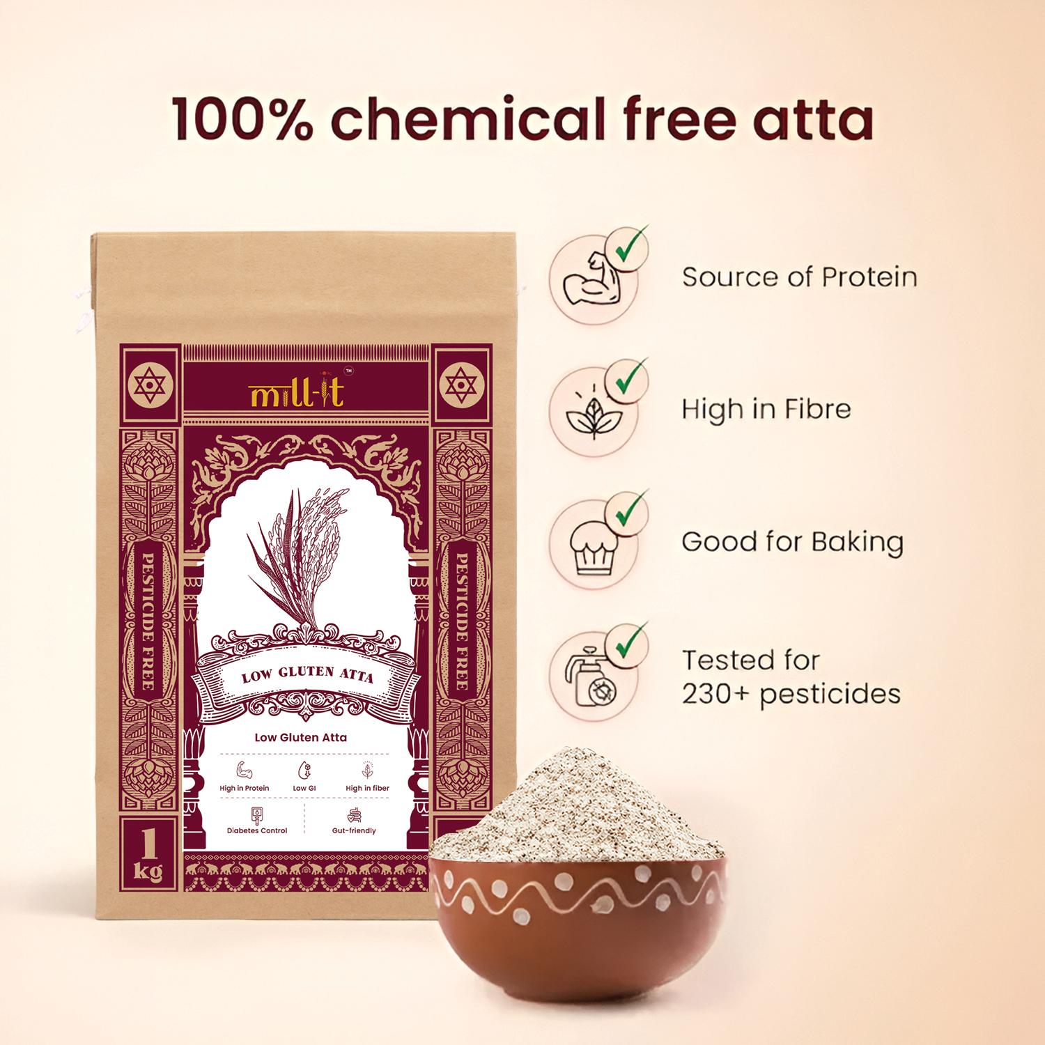 Low Gluten Multigrain Atta-1kg thumbnail 6