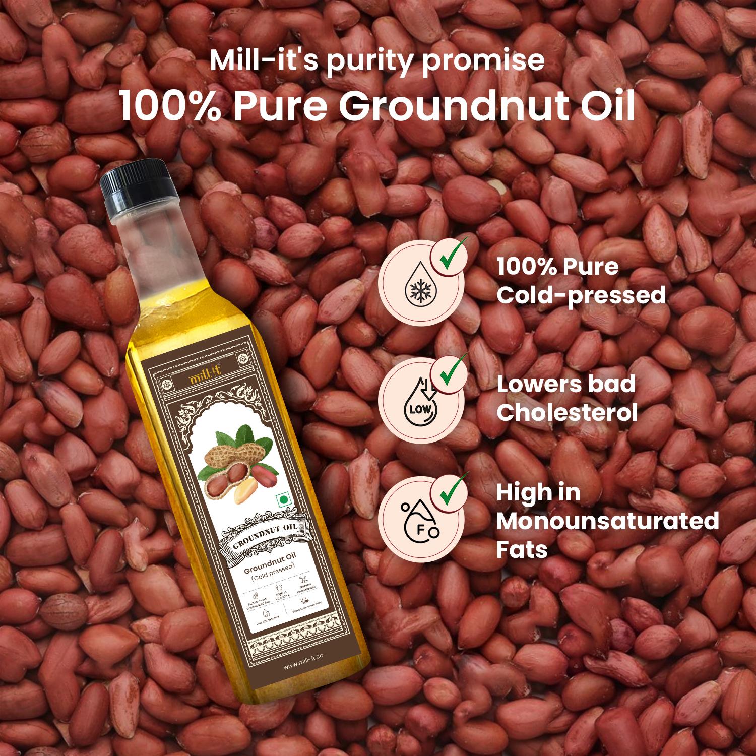Cold - Pressed Ground Nut Cooking Oil thumbnail 2