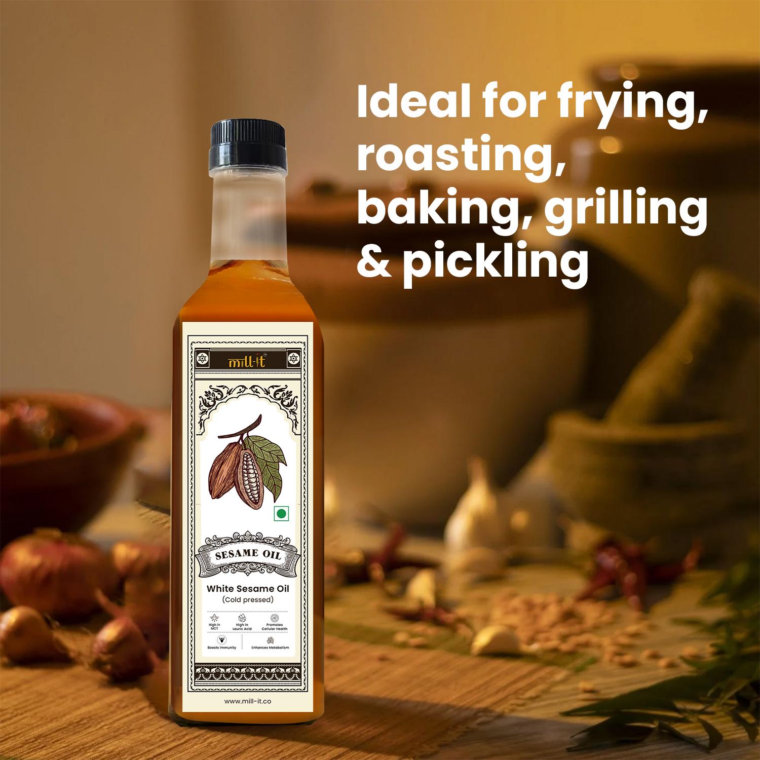 Cold - Pressed Sesame Cooking Oil thumbnail 4