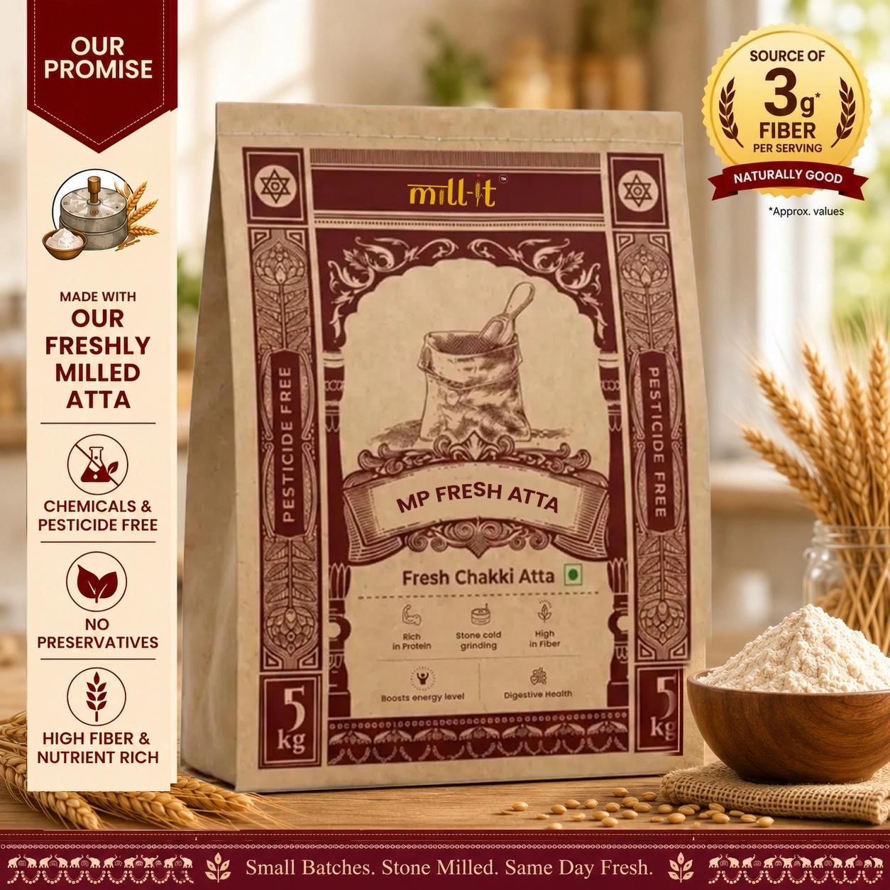 MP Fresh Wheat Atta
