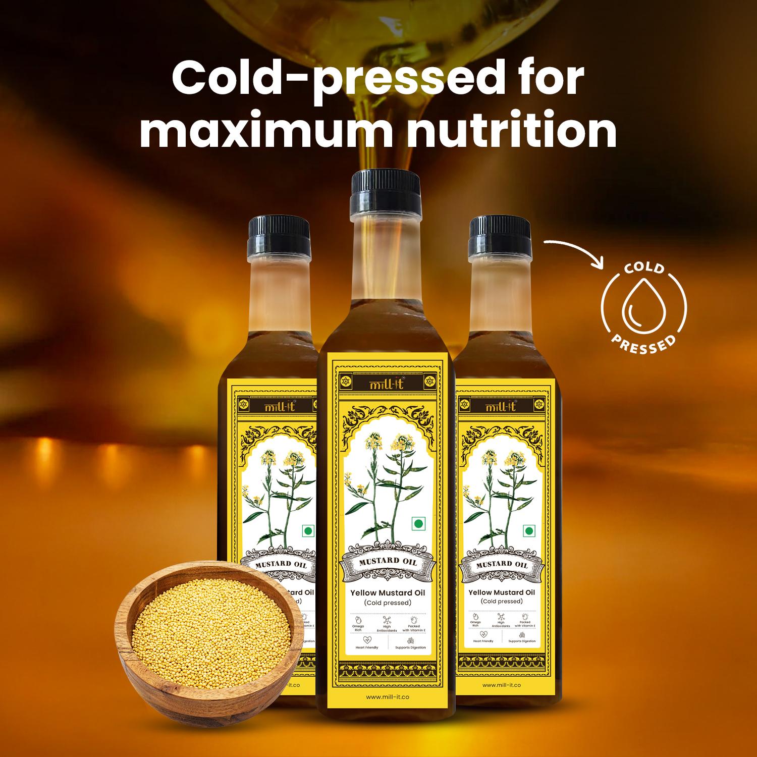 Cold - Pressed Yellow Mustard Cooking Oil thumbnail 5