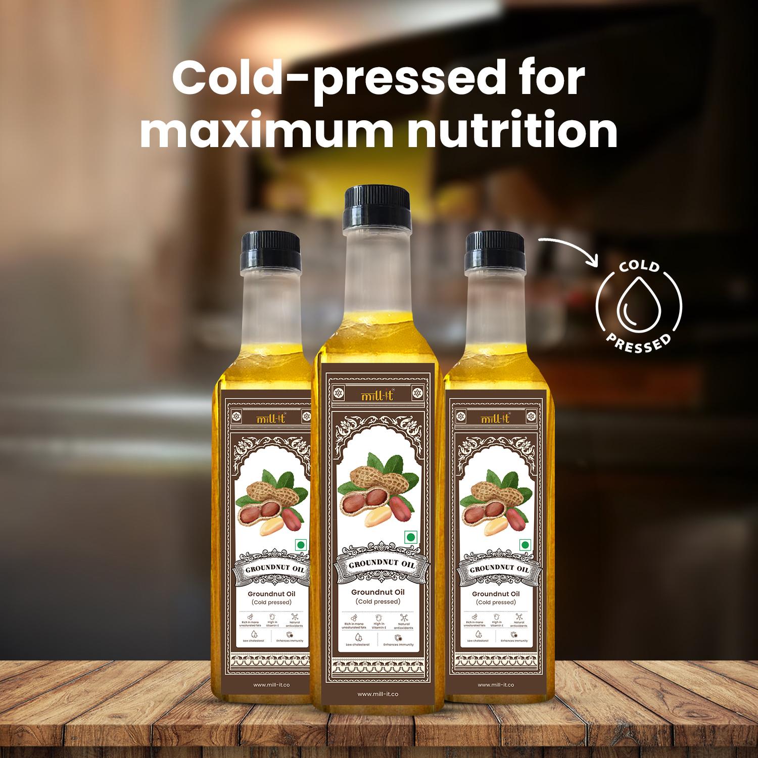 Cold - Pressed Ground Nut Cooking Oil thumbnail 4