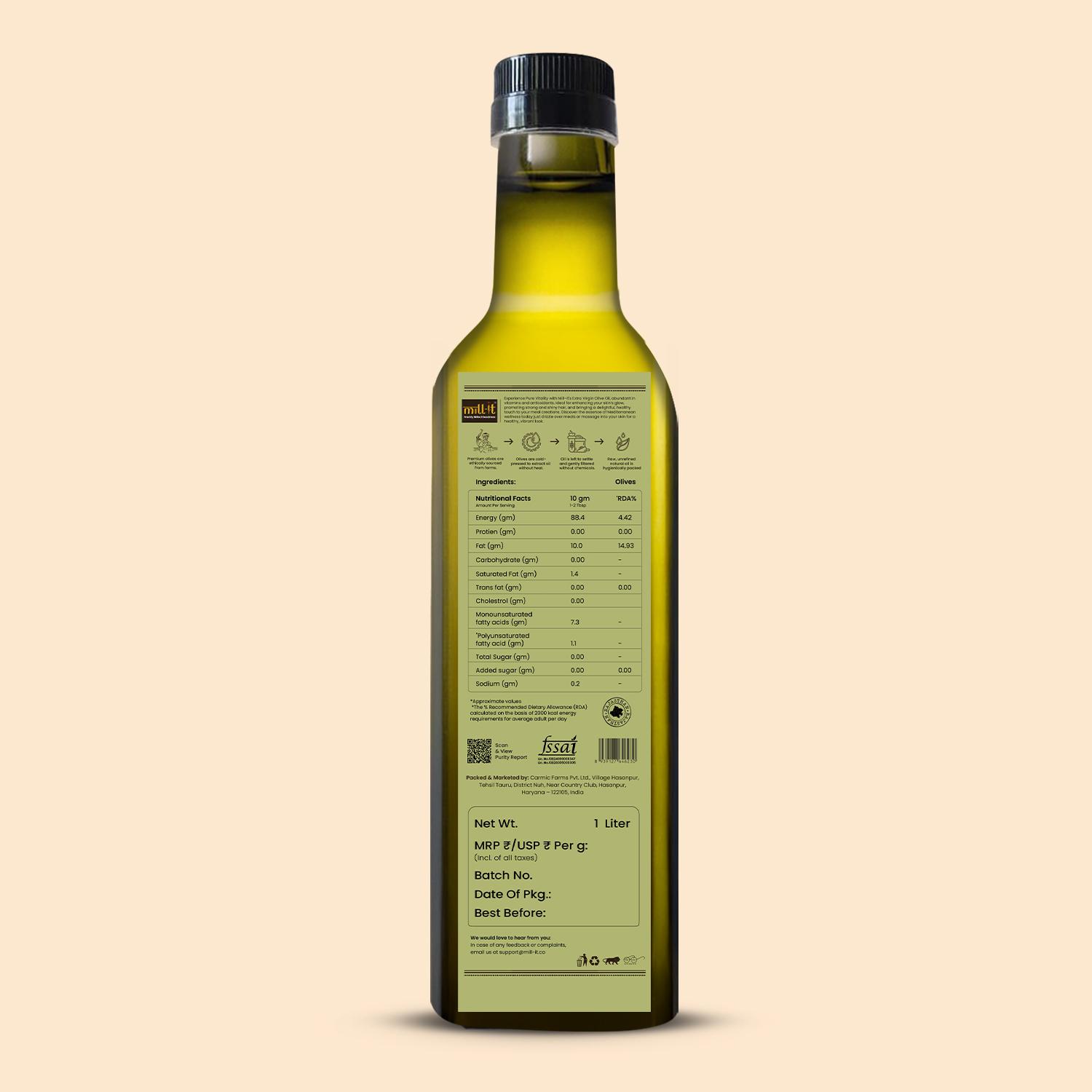Cold - Pressed Extra Virgin Olive Oil