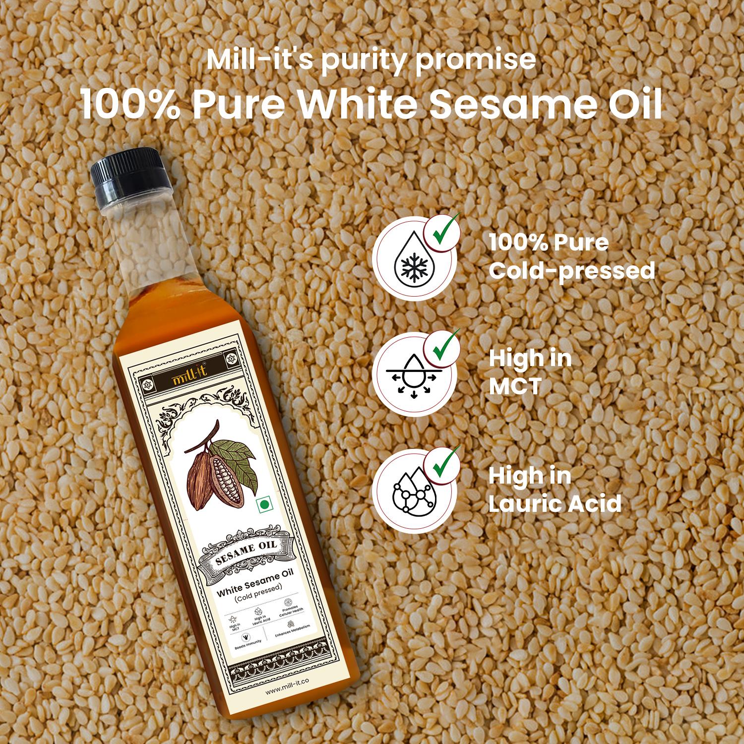 Cold - Pressed Sesame Cooking Oil thumbnail 3