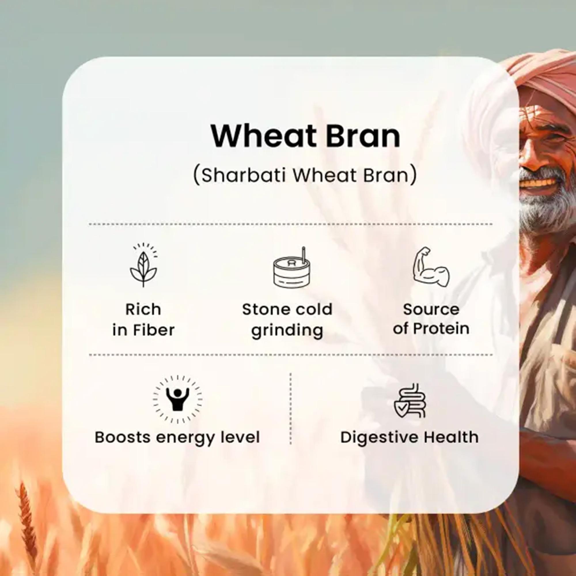 Sharbati Wheat Bran - 500gm