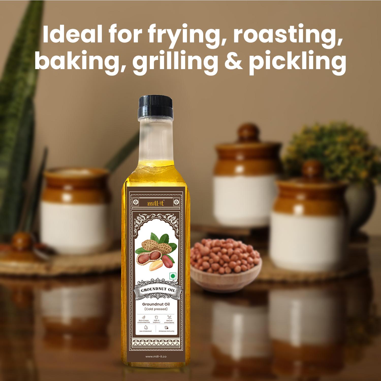 Cold - Pressed Ground Nut Cooking Oil thumbnail 3