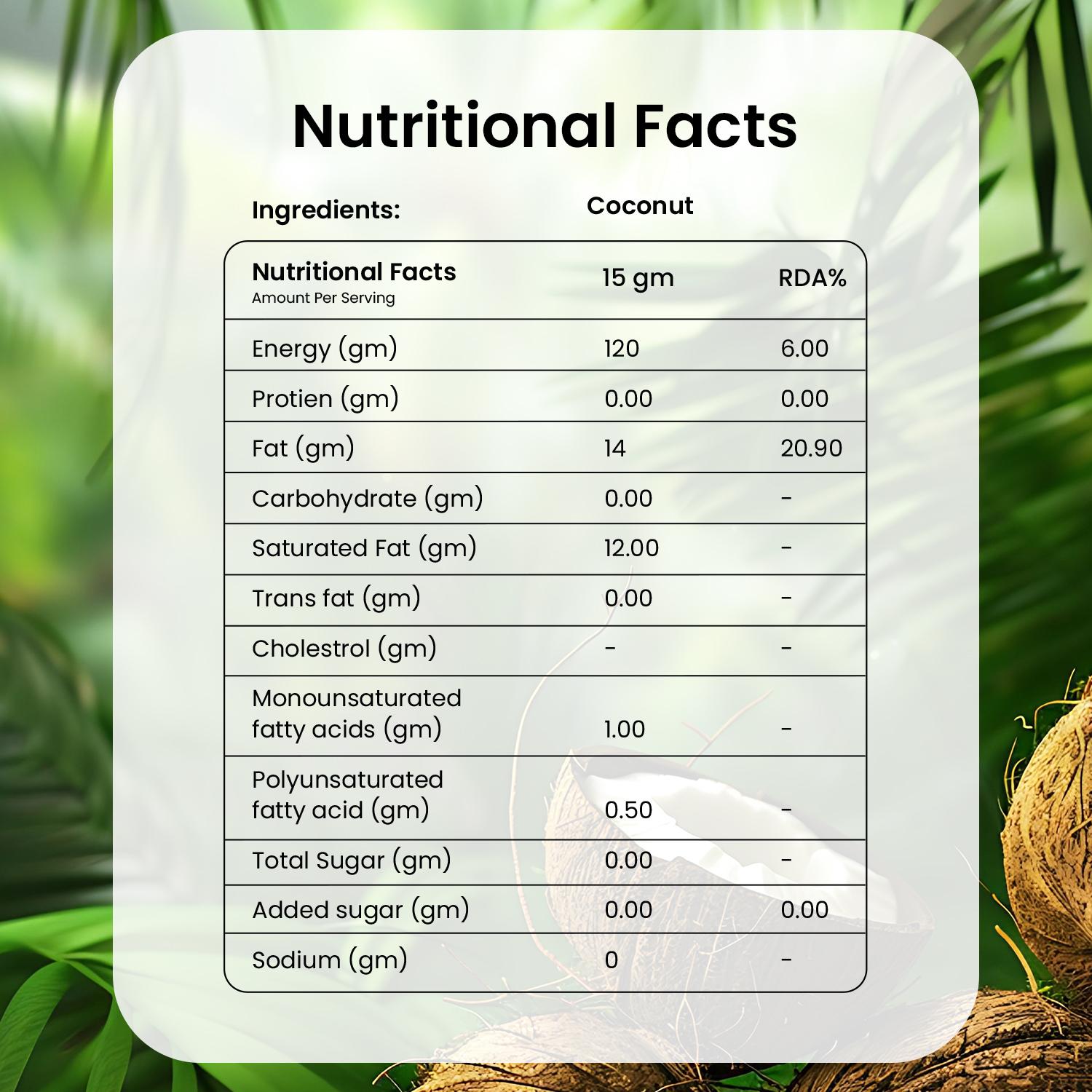 Cold - Pressed Coconut Cooking Oil thumbnail 2