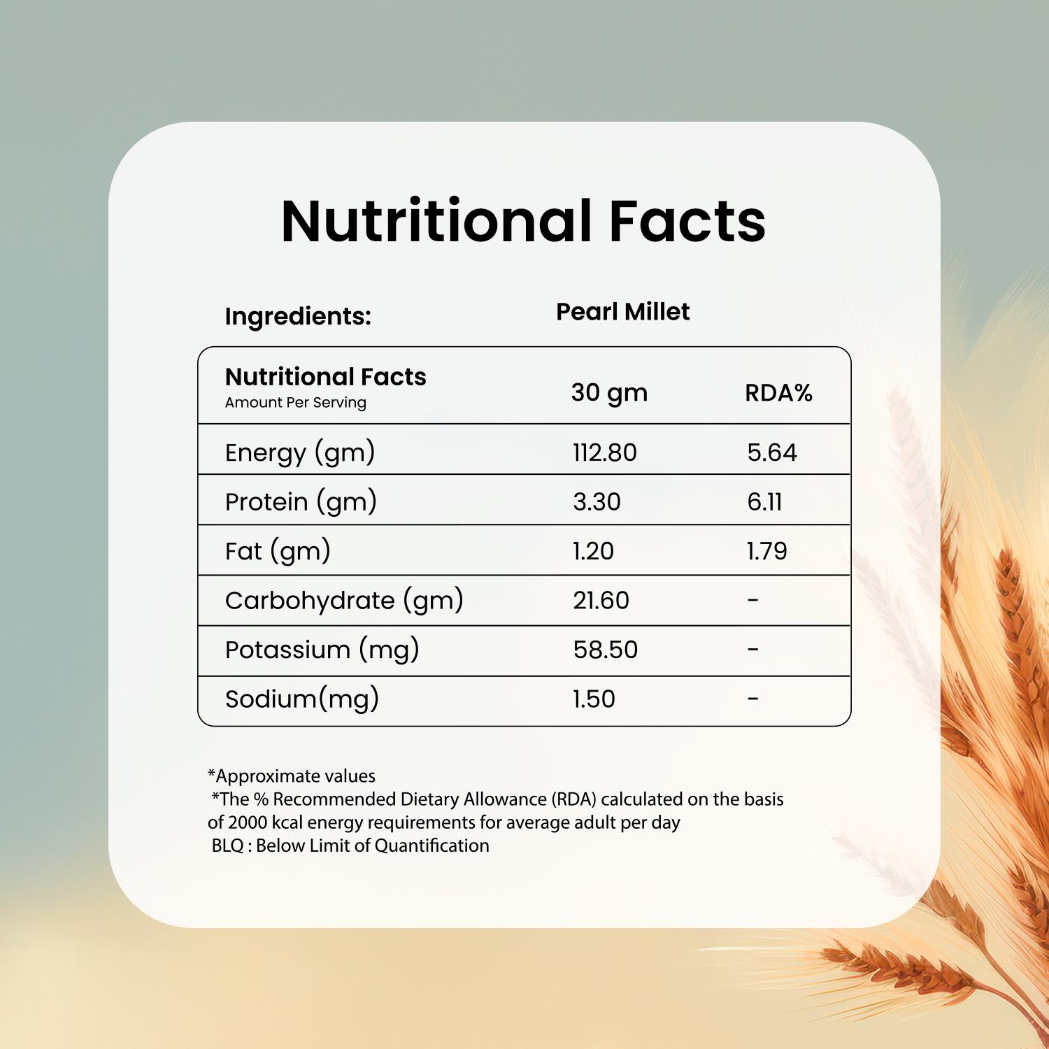 Bajra Atta - 1 kg thumbnail 6