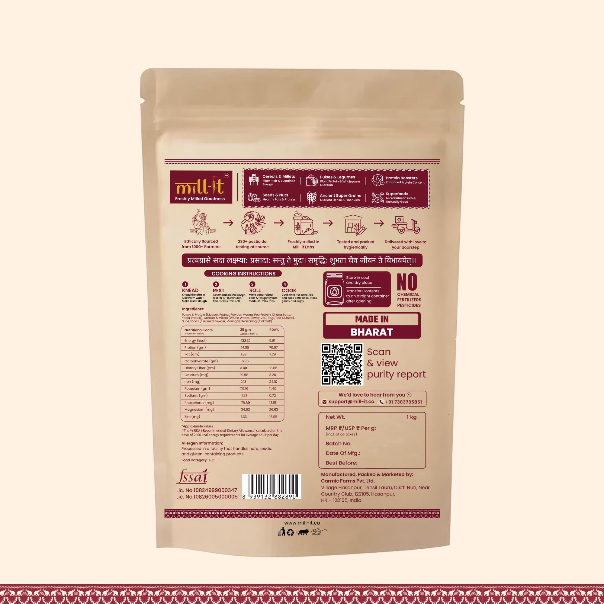 Buy 1 Kg High Protein Atta Get 1 Free thumbnail 8