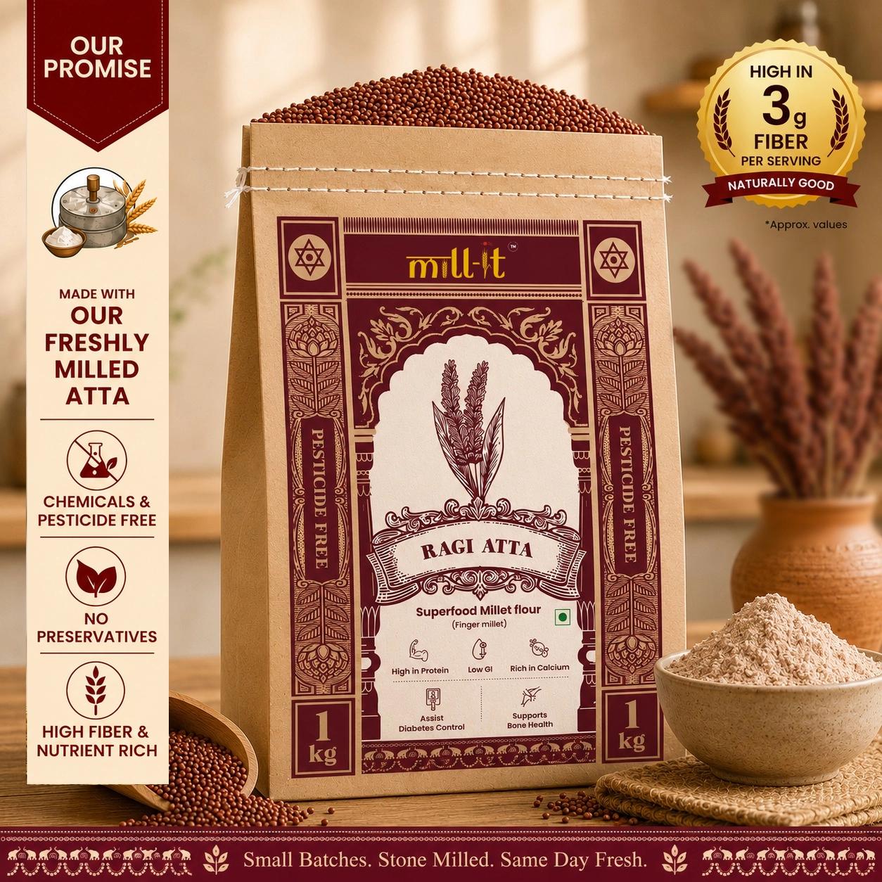 Ragi Atta - 1 kg