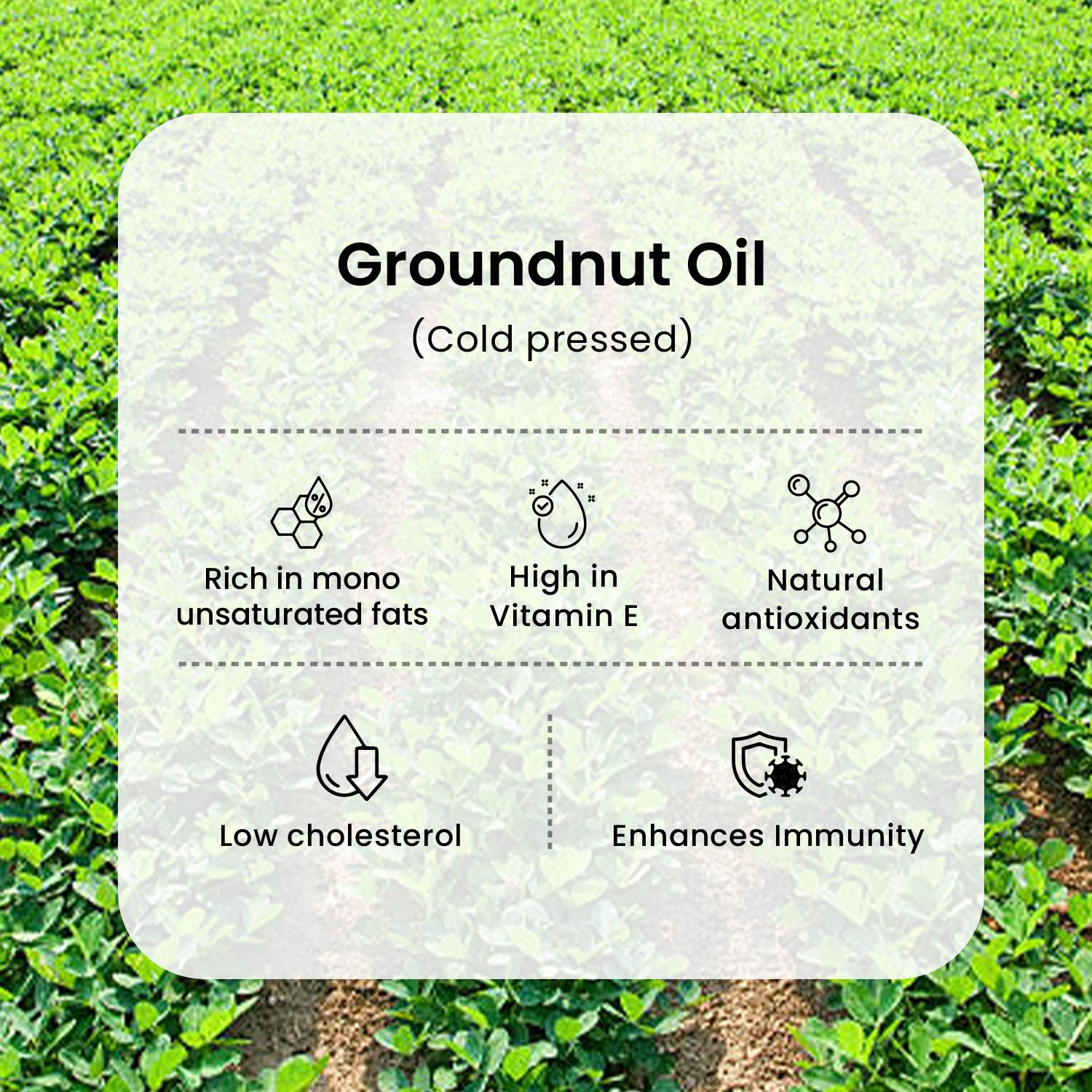 Cold - Pressed Ground Nut Cooking Oil thumbnail 5