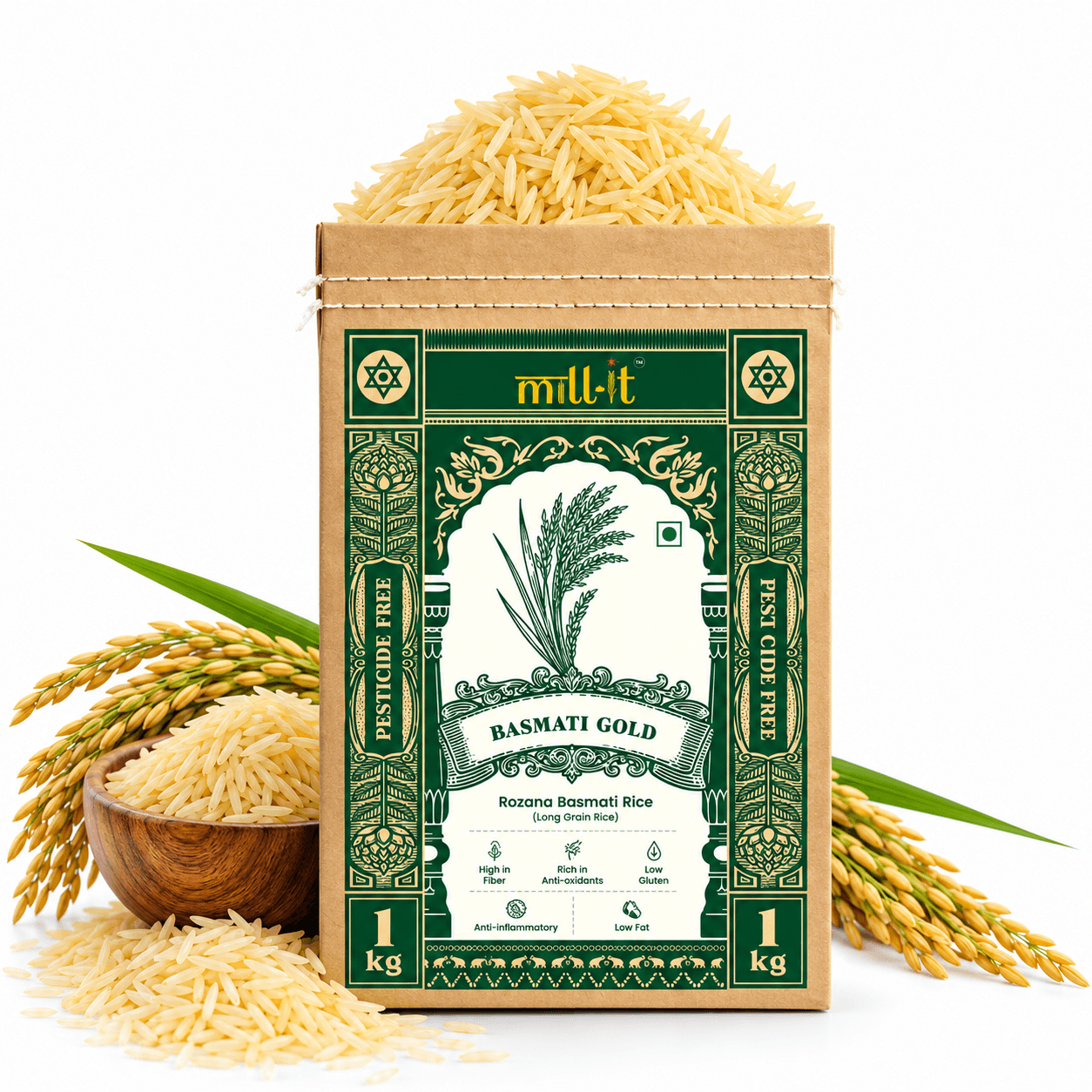Rozana Basmati Gold-Golden Sella Rice