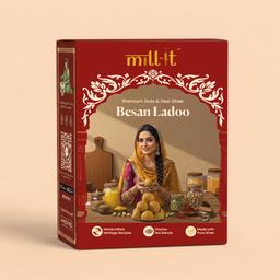 Besan Dry Fruit Laddoo thumbnail 1