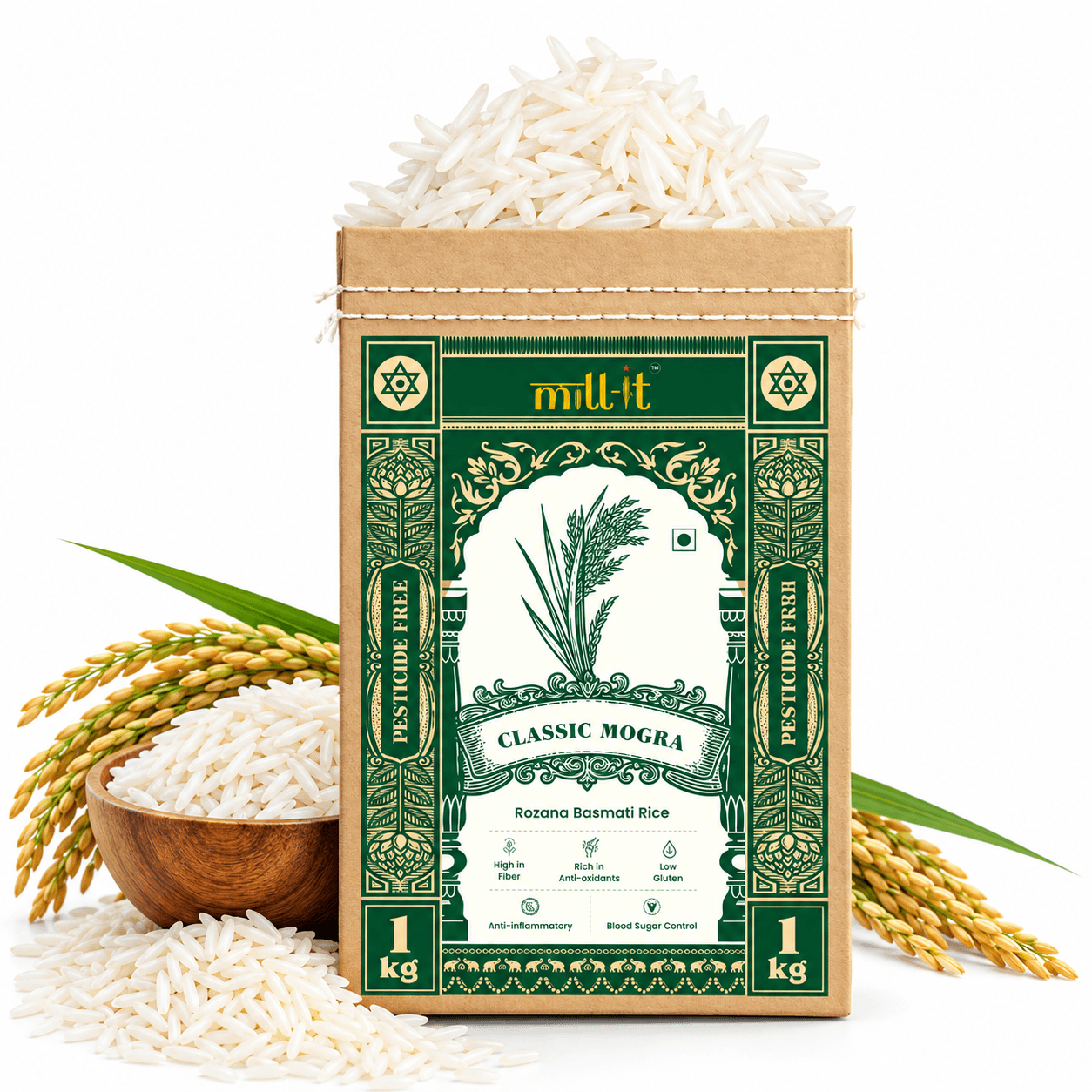 Rozana Classic Basmati Mogra- Raw Rice