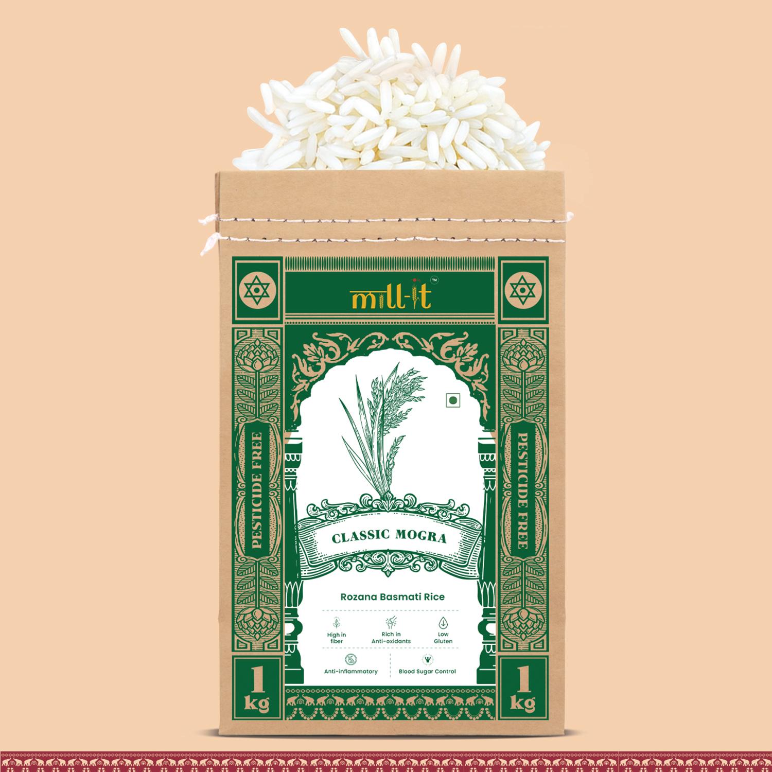 Rozana Classic Basmati Mogra- Raw Rice