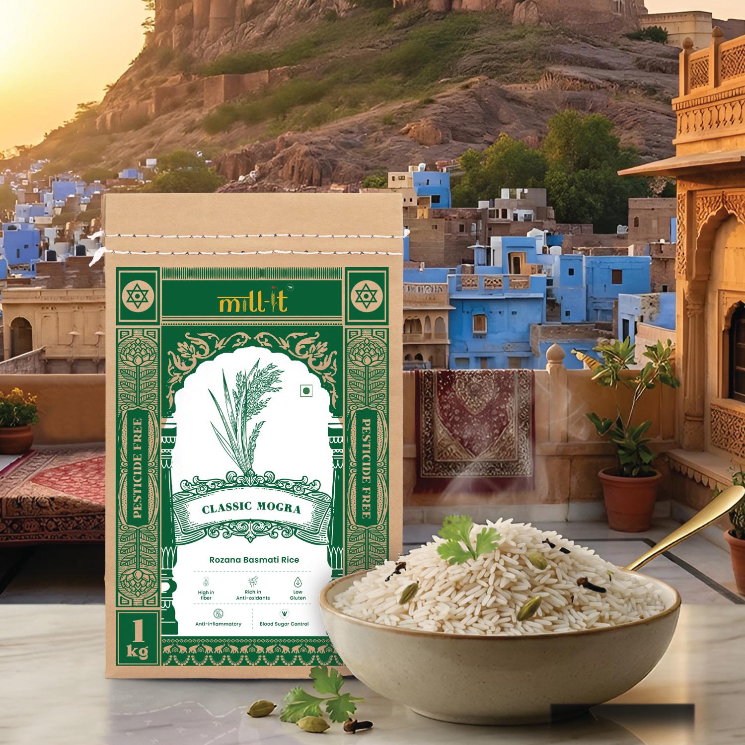 Rozana Classic Basmati Mogra- Raw Rice thumbnail 4
