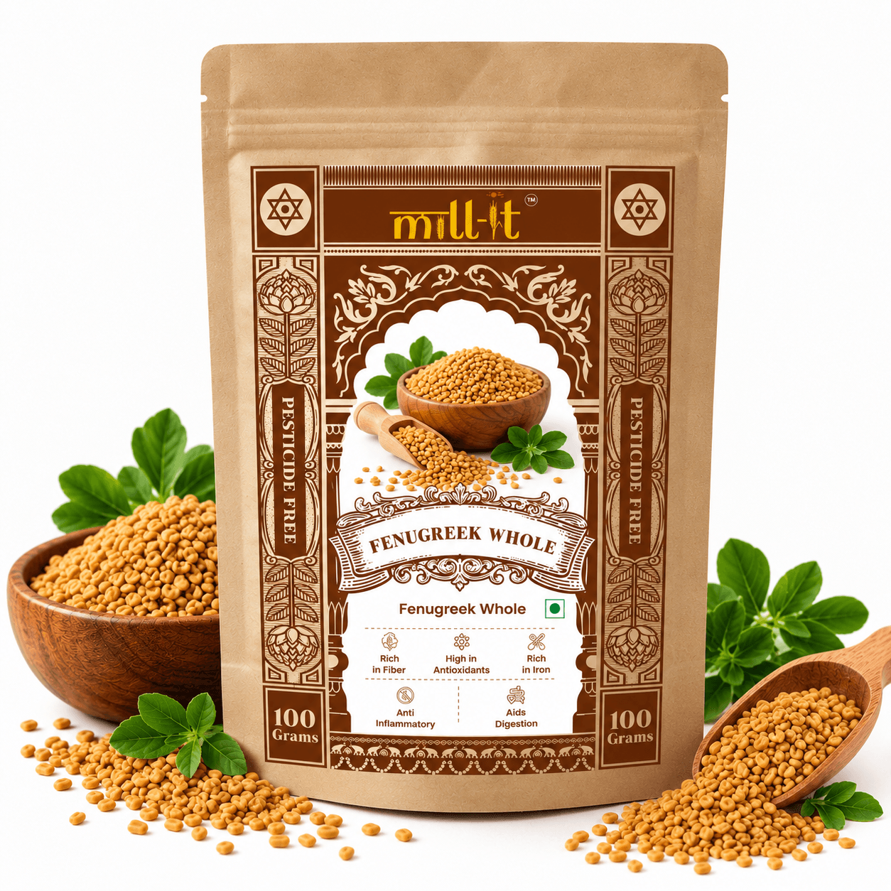 Fenugreek/Methi Dana - 100 gm
