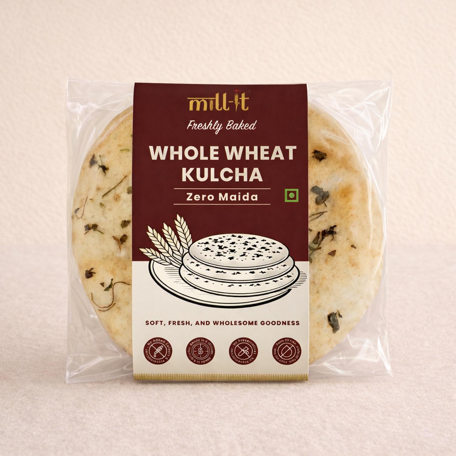 Whole Wheat Kulcha