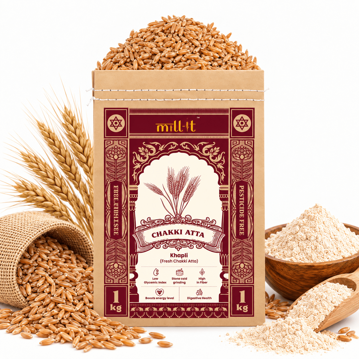 Khapli/Emmer Wheat Atta