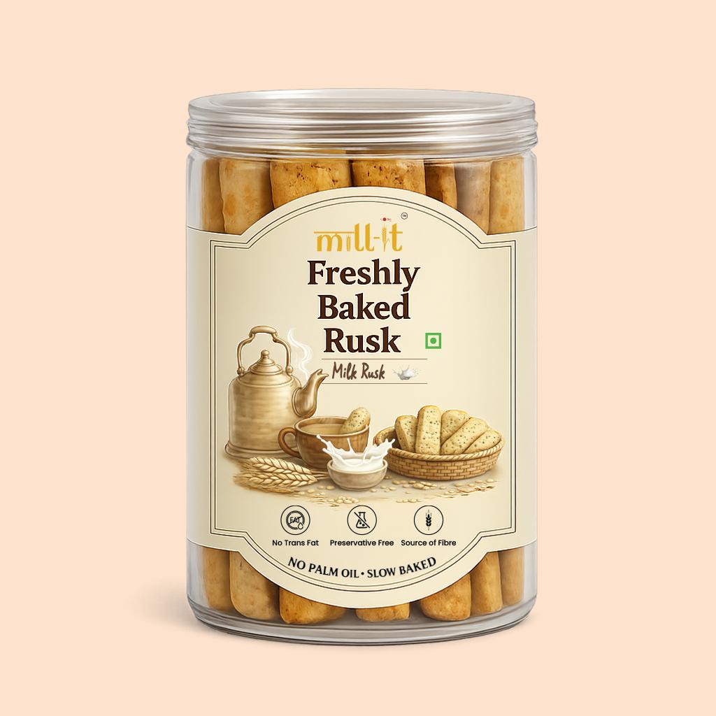 Freshly Baked Milk Rusk