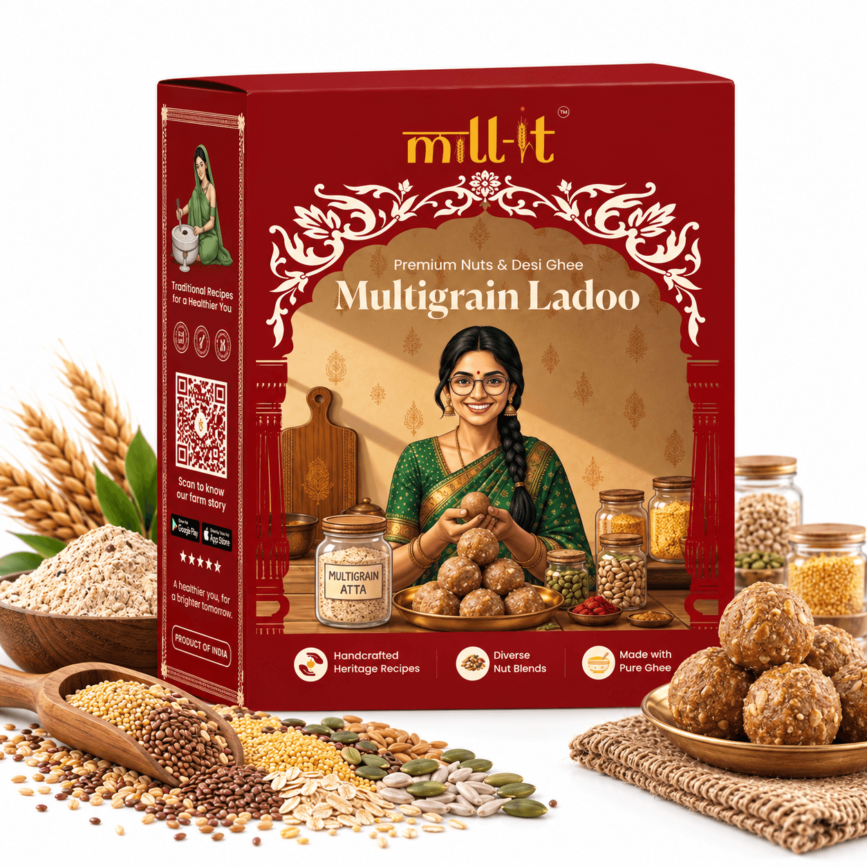 Multigrain Ladoo