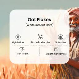 Oat Flakes - 500gm thumbnail 3