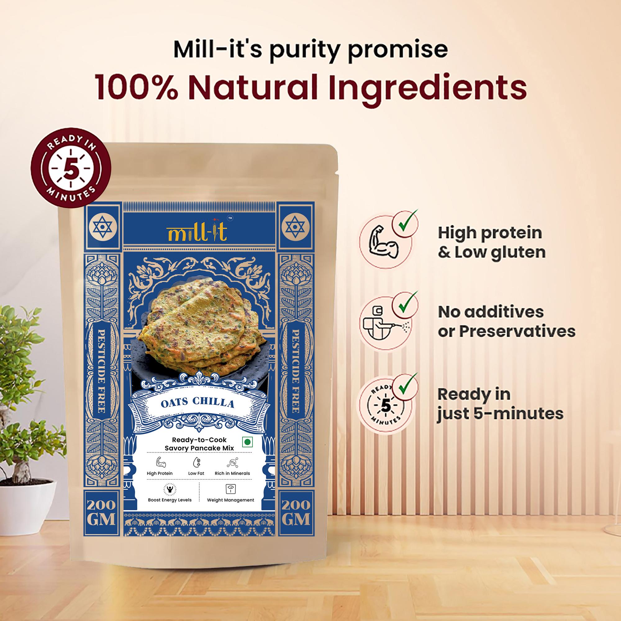 Oats Chilla - 200 gm thumbnail 4