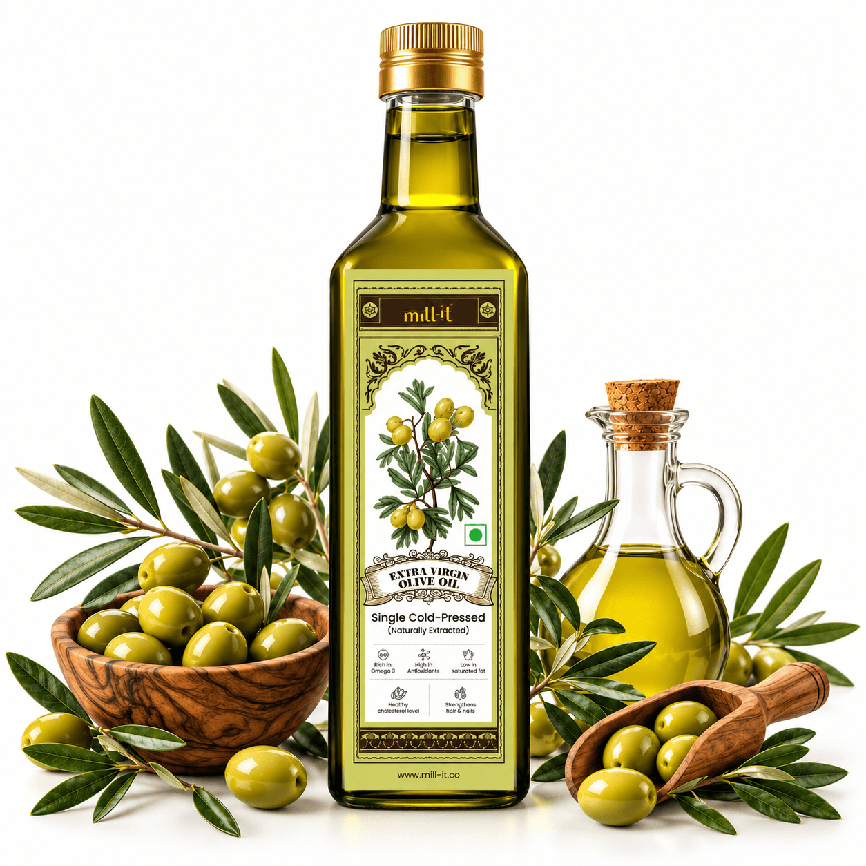 Cold - Pressed Extra Virgin Olive Oil