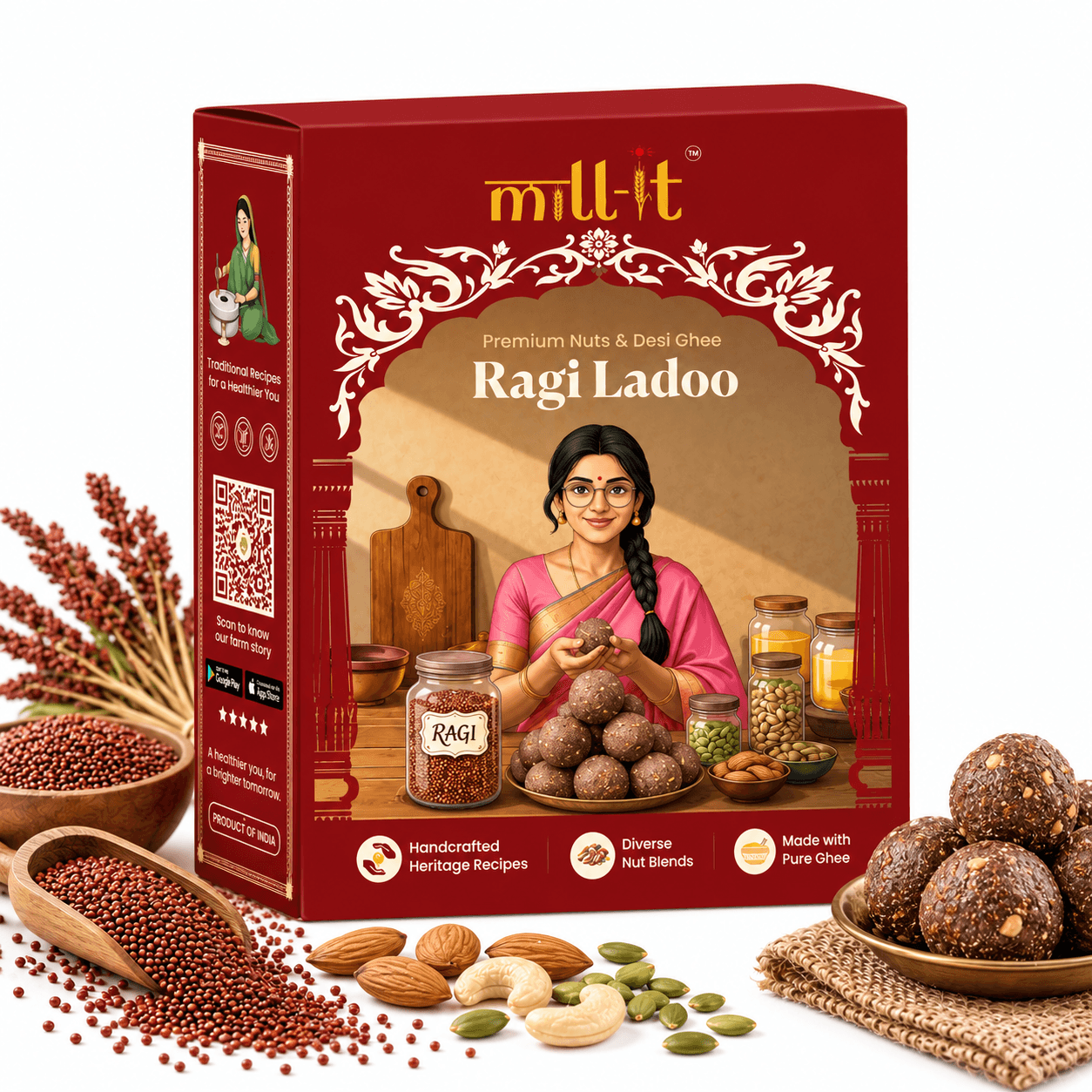 Ragi Ladoo