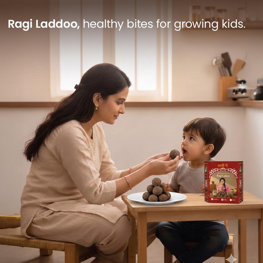 Ragi Ladoo thumbnail 2