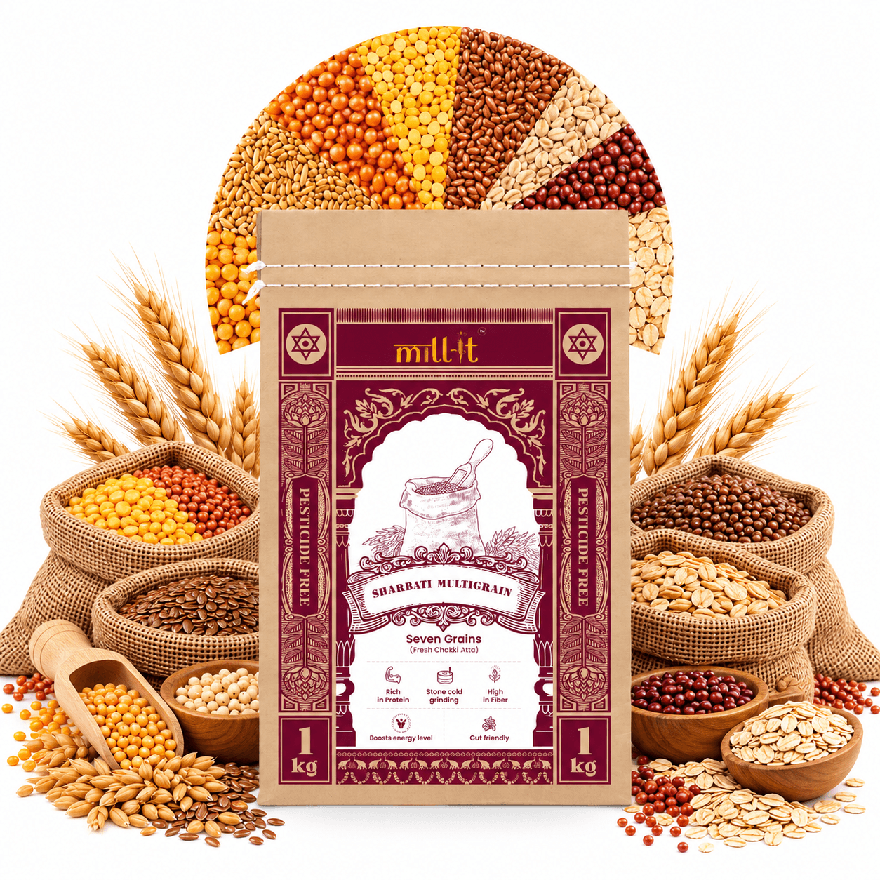 Sharbati Multigrain Atta