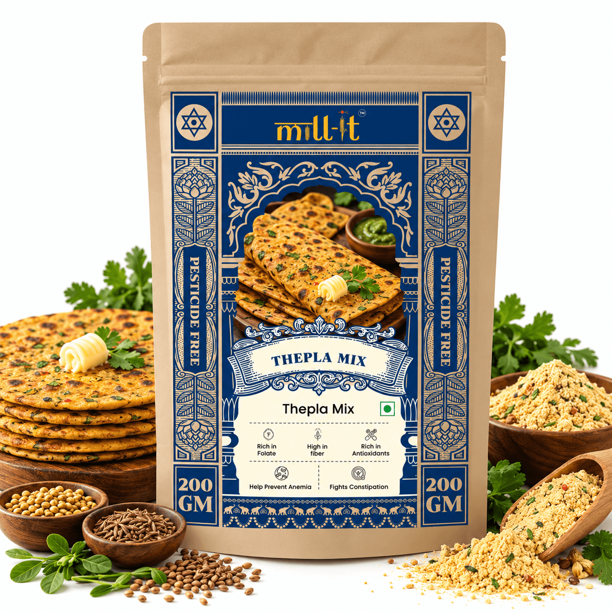 Gujarati Thepla Premix