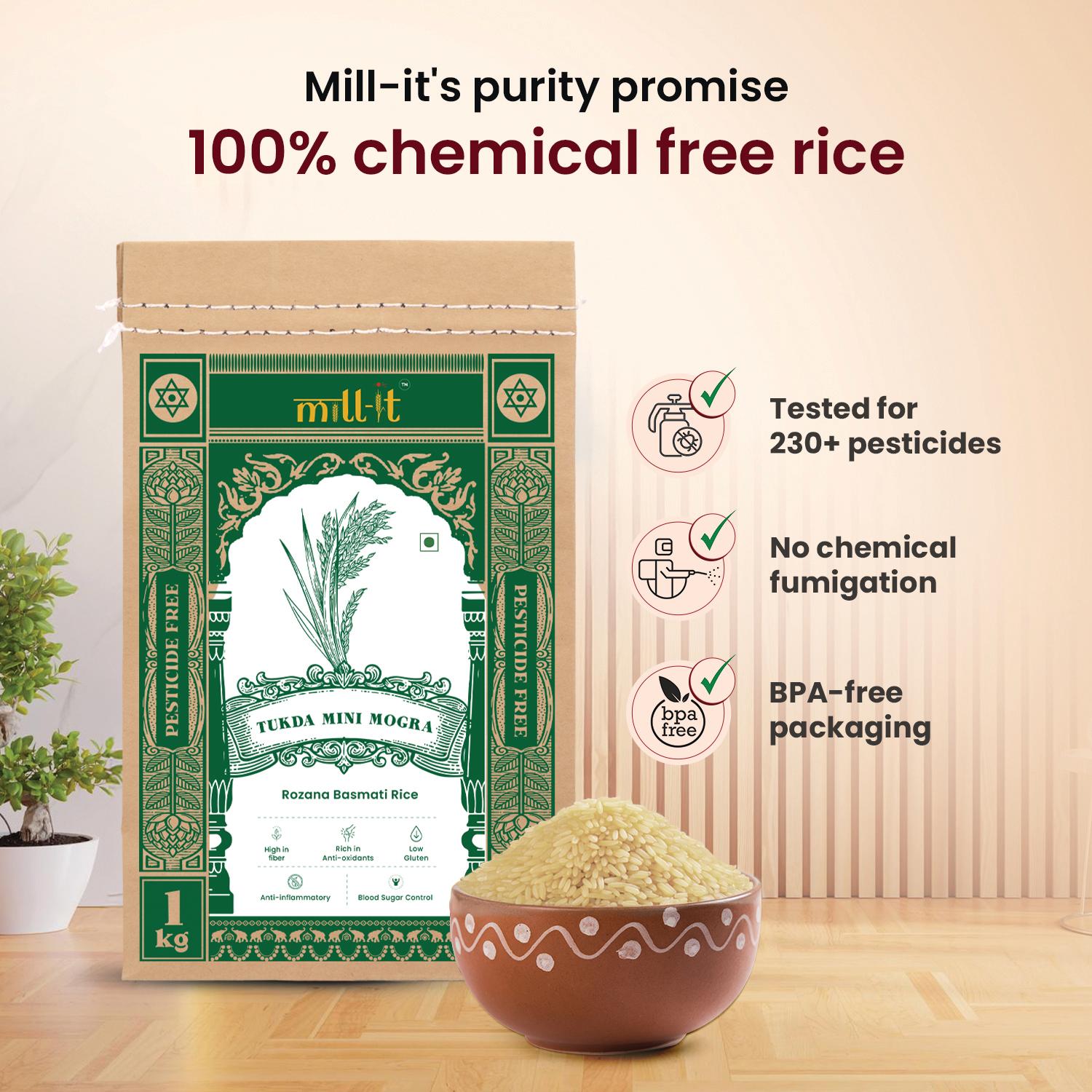 Tukda Mini Mogra Basmati- Raw Rice thumbnail 5