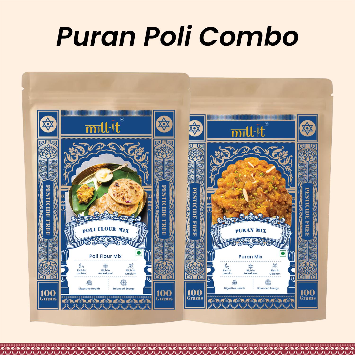 Puran Poli Premix + Flour