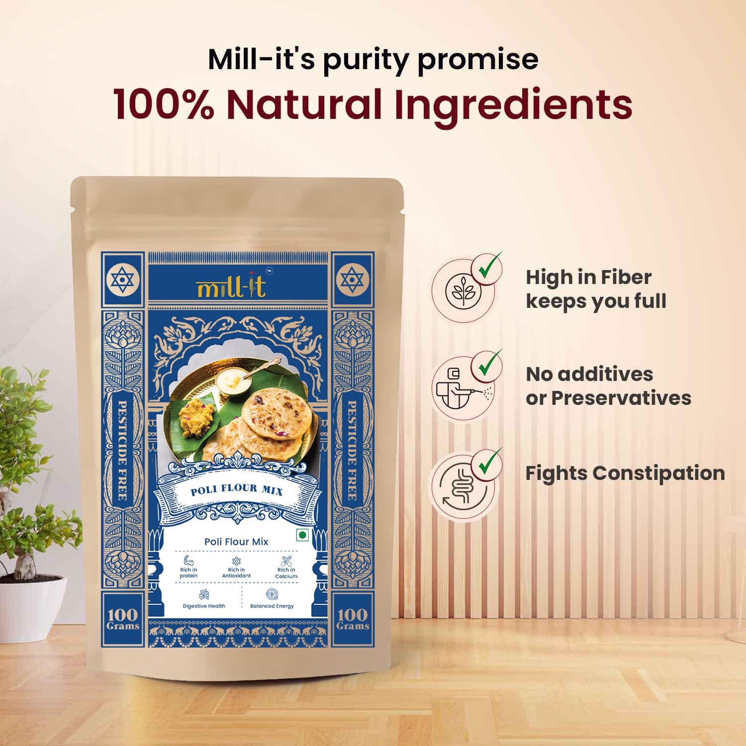Puran Poli Premix + Flour thumbnail 2